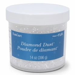 Budget 💯 FloraCraft® Diamond Dust Glitter Clear 😀