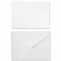 Best Pirce 🤩 White Shimmer Card & Envelope Sets by Recollections™, 5" x 7" 🥰