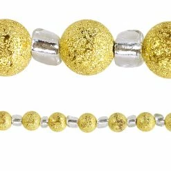 Wholesale 🧨 Bead Gallery® Gold Stardust Metal Round Beads, 6mm 👏