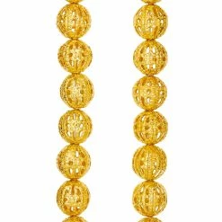 Flash Sale ⌛ Bead Gallery® Gold Filigree Metal Round Beads, 8mm 😍