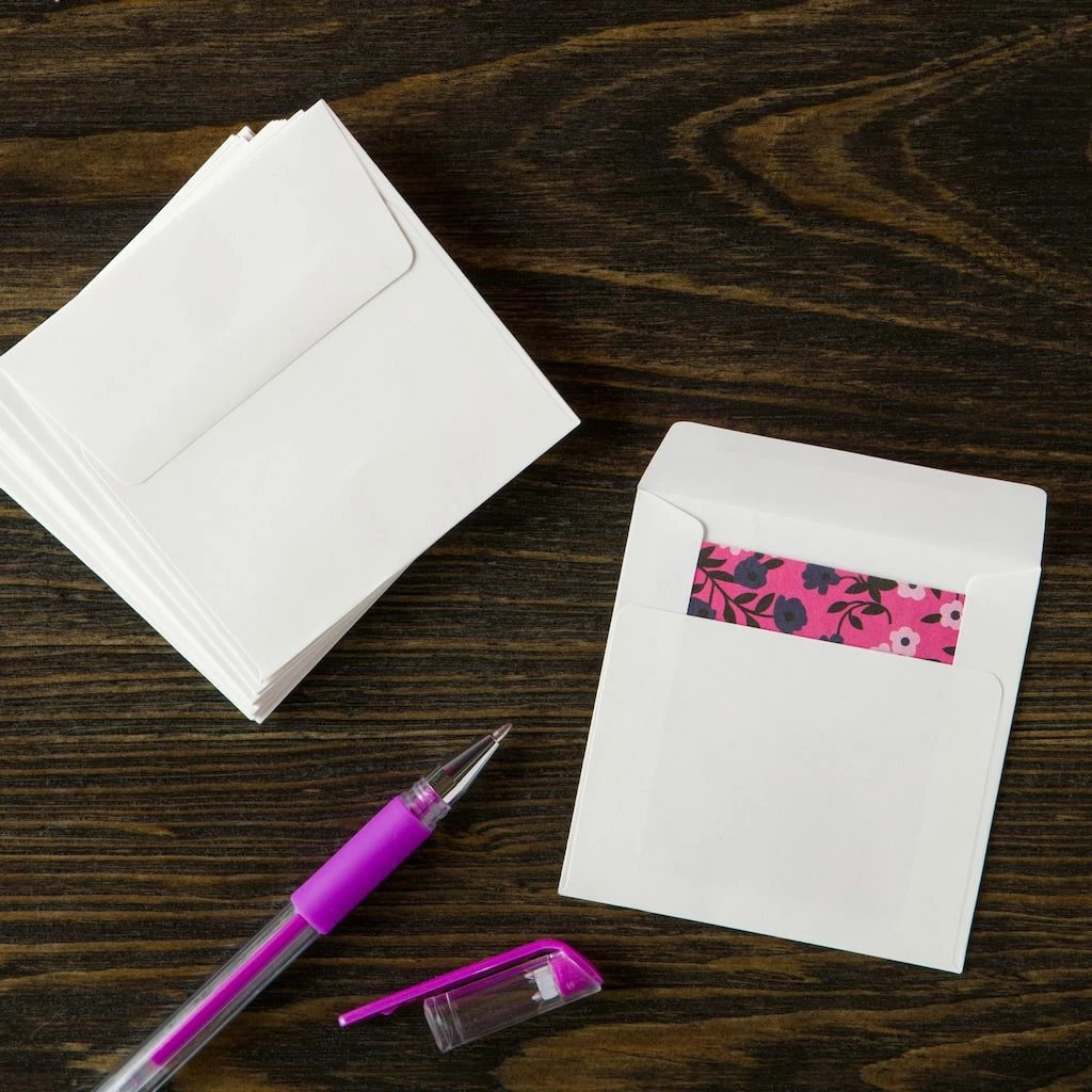 New π Ivory Paper Envelopes by Recollections™, 3.25" x 3.25" π - Image 5