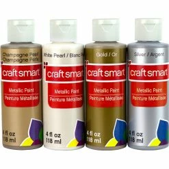 Outlet ⌛ Basic Metallic Paint Set by Craft Smart™ ❤️