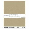 Best Sale 👏 Champagne Glitter 8.5" x 11" Cardstock Paper by Recollections™, 24 Sheets 🌟