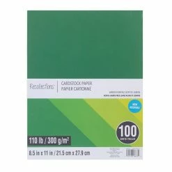 Best deal 🔔 Garden Greens 8.5" x 11" Cardstock Paper by Recollections™, 100 Sheets 🌟
