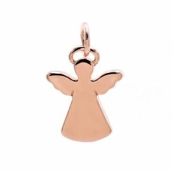New 🎁 Charmalong™ Rose Gold Plated Angel Charm by Bead Landing™ 😀