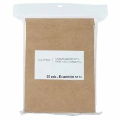 Discount 🤩 Kraft Flat Cards & Envelopes by Recollections™, 5" x 7" 🎉