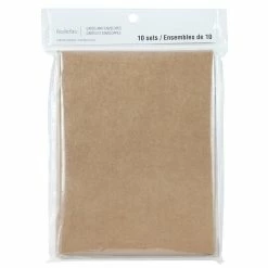 Cheap ❤️ Kraft Folded Cards & Envelopes by Recollections™, 5" x 7" 🥰