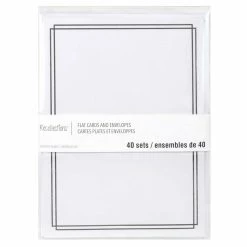 Best deal 👍 Black Border Flat Cards & Envelopes by Recollections™, 5" x 7" 🧨