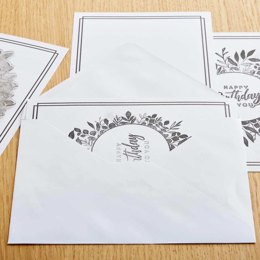 Best deal π Black Border Flat Cards & Envelopes by Recollections™, 5" x 7" 𧨠- Image 3
