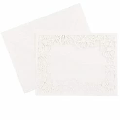 Budget 🌟 Floral Border Cards & Envelopes by Recollections™, 4.25" x 5.5" ⌛