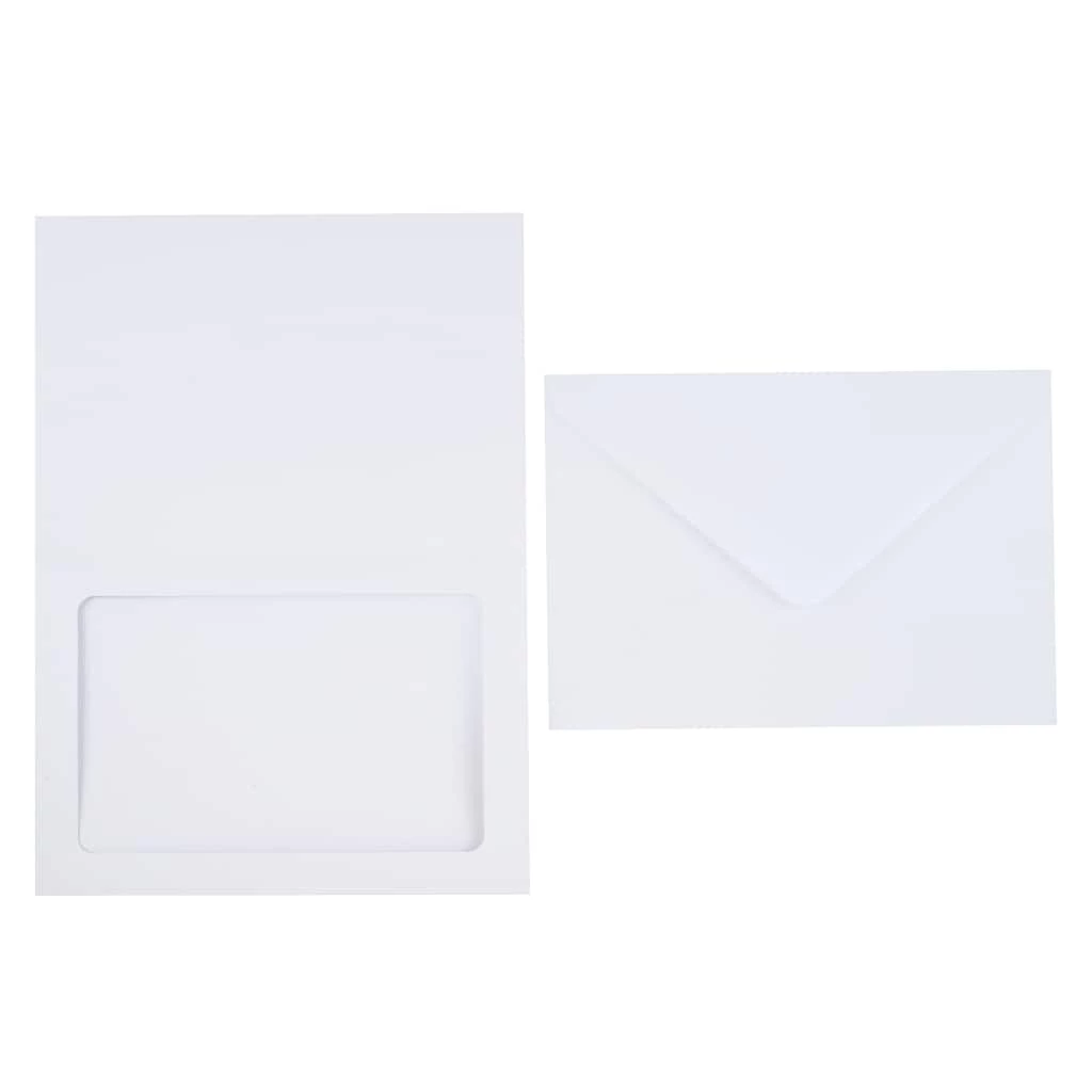 Buy π White Frame Cards & Envelopes by Recollections™, 5" x 7" π― - Image 2
