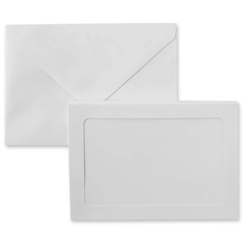 Buy π White Frame Cards & Envelopes by Recollections™, 5" x 7" π― - Image 5