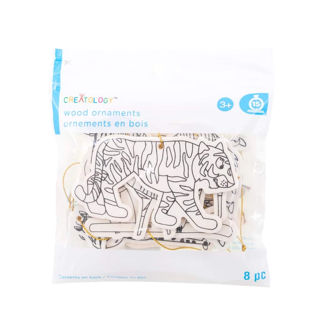 Discount β Animals Color-In Wood Ornaments by Creatology™ π― - Image 2