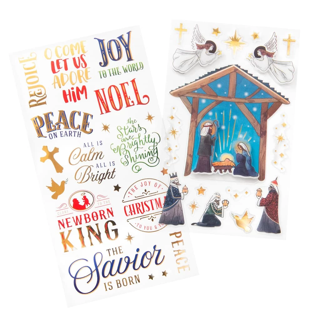 Cheap π Religious β Christmas Sticker Pack by Recollections™ β - Image 2