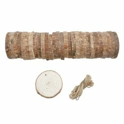 Brand new π 30ct. 3" Pinewood Round Ornaments by ArtMinds™ π