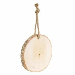 Best Sale π₯° 5ct. 4" Birchwood Round Ornament by Artminds™ β€οΈ