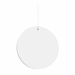Budget π 18ct. 3" DIY Acrylic Round Ornaments by ArtMinds™ π