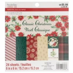 Best deal 😉 Classic 🎄 Christmas Paper Pad by Recollections™, 6" x 6" 😀