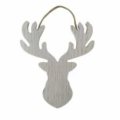 Best deal 🌟 5" White Deer Head Ornament by Michaels ❤️