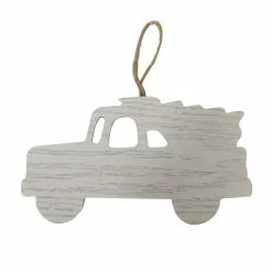 Best deal 🤩 6" White Truck Ornament by Michaels 🥰