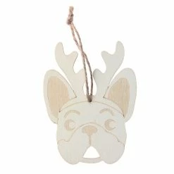 Buy 🔥 4" DIY Unfinished Wood 🐶 Dog Ornament by Michaels 😀