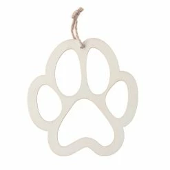 Cheapest 😀 4" DIY Unfinished Wood Paw Ornament by Michaels 💯