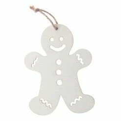 New ⌛ 4" DIY Unfinished Wood Gingerbread Ornament by Michaels 😍
