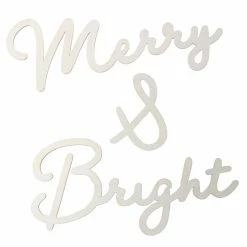 Top 10 🛒 Christmas Wood Merry & Bright D.I.Y. Words by Michaels ✨