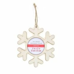 Best reviews of 🎁 DIY Snowflake Wood Ornament Frame by Michaels ⭐