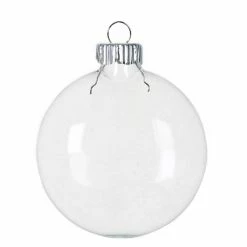 Top 10 😉 Christmas 4ct. 3" Clear Glass Disc Ornaments by Michaels 🧨