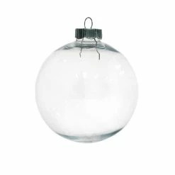 Coupon 😍 Christmas 2.5" Clear Plastic Ball Ornament by Michaels 🎉