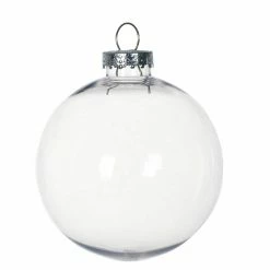 Best reviews of ✨ Christmas 5" Clear Plastic Ball Ornament by Michaels 😍
