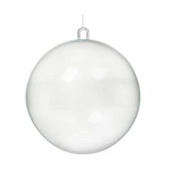 Best deal 😉 4" Clear Plastic Ball Ornament by Michaels 🔔