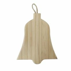 Coupon 😉 4.5" Unfinished Wood Bell Ornament by Michaels 🔔