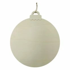 Wholesale ⭐ Christmas 18" Wood Round Ornament Wall Plaque by Michaels 🤩