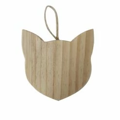 Best deal 🧨 4" Unfinished Wood Cat Ornament by Michaels 😀
