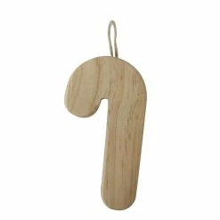 Best reviews of 🔥 4.5" Unfinished Wood 🍬 Candy Cane Ornament by Michaels 😍