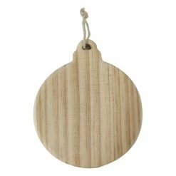 Cheapest 🥰 4" Unfinished Wood Round Bulb Ornament by Michaels ⭐