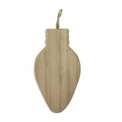 Hot Sale 😍 4.5" Unfinished Wood Light Bulb Ornament by Michaels 🎉