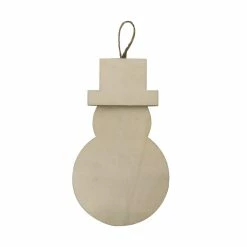 Best reviews of 👍 5" Unfinished Wood Snowman Ornament by Michaels 🔥