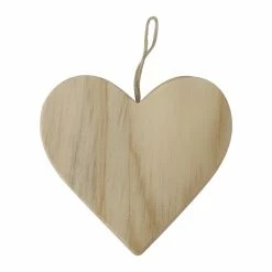 Best Pirce 🔥 4" Unfinished Wood Heart Ornament by Michaels 💯
