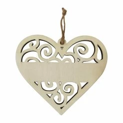 Best reviews of 🧨 4.5" Unfinished Wooden Heart Plaque Ornament by Michaels 🧨