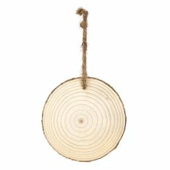 Discount 💯 4" Unfinished Pine Round Ornament by Michaels ⌛