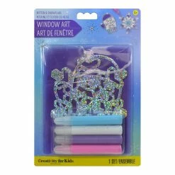 Budget 💯 Creativity for Kids® Mitten & Snowflake Window Art Kit 🎁
