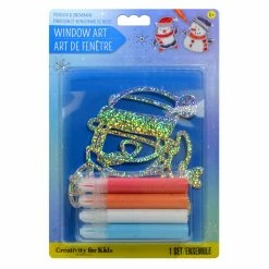 Discount 👍 Creativity for Kids® Snowman & Penguin Window Art Kit ✨