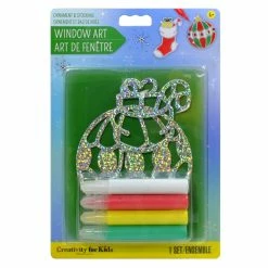 Top 10 😍 Creativity for Kids® Stocking & Ornament Window Art Kit 🛒