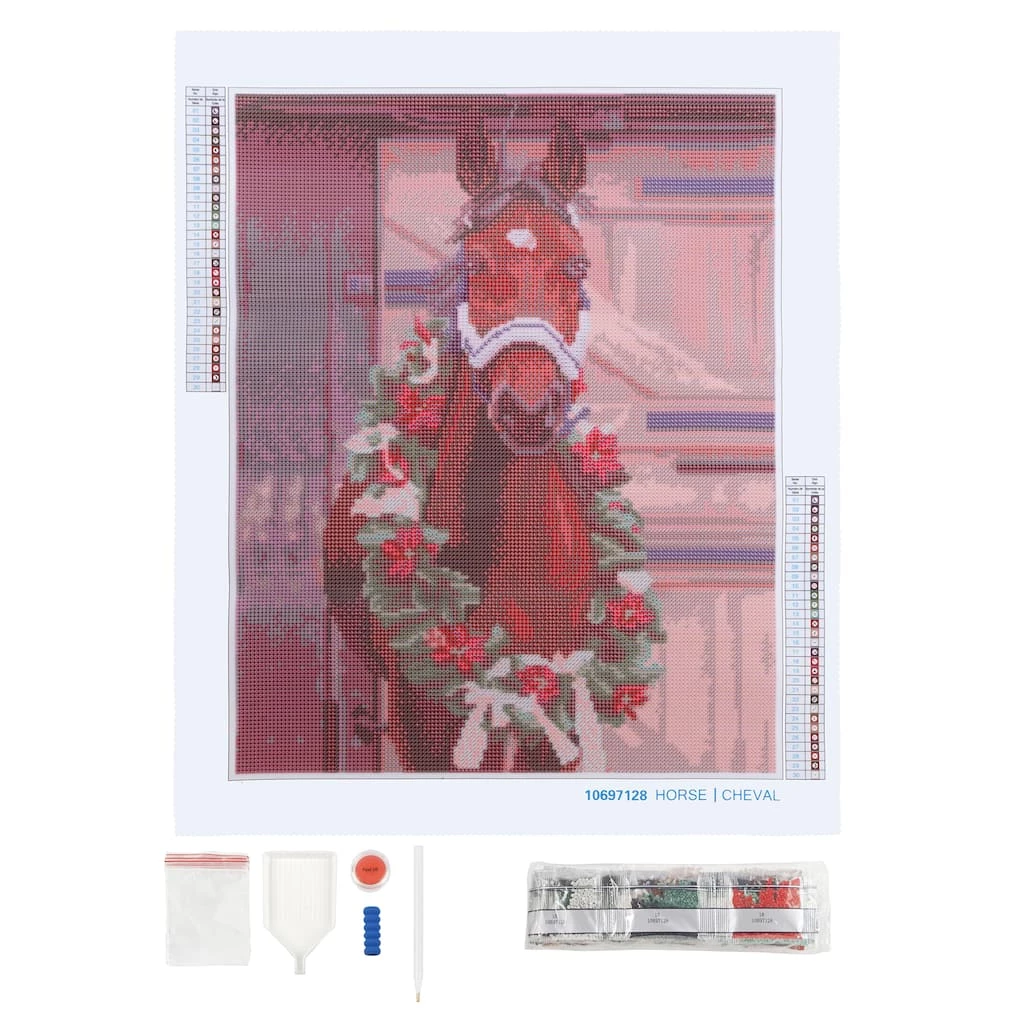 Best Sale π Horse & Wreath Diamond Art Kit by Make Market® βοΈ - Image 2
