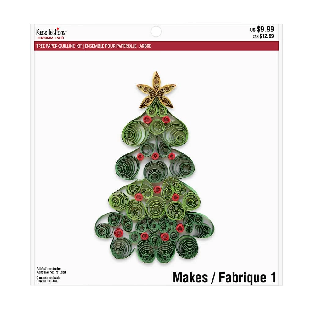 Discount π Holiday Tree Paper Quilling Kit by Recollections™ π
Christmas β€οΈ