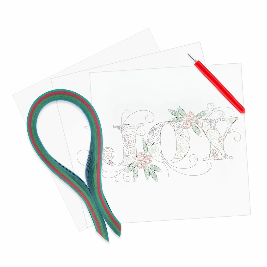 New β€οΈ Joy Paper Quilling Kit by Recollections™ π Christmas π - Image 3