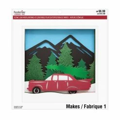 Budget β¨ Scenic Car Paper Layering Kit by Recollections™ π Christmas π